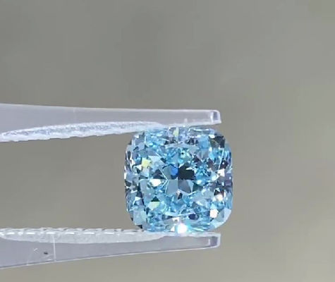 Duży rozmiar CVD Lab Grown Blue Diamonds Fantazyjne żywe syntetyczne 2,25 ct VS1