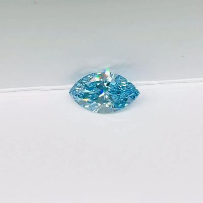 10 Mohs Loose Lab Made Blue Diamonds Marquise Cut Certyfikowany przez IGI
