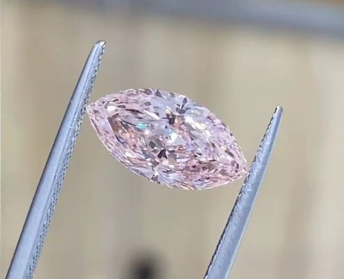 2.54ct CVD Laboratory Grown Pink Diamonds Marquise Brilliant Cut Certyfikowany
