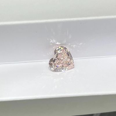 Sprzedaż hurtowa Diamenty Sztuczne Różowa Laboratory Grown Diament W kształcie serca 1.78ct