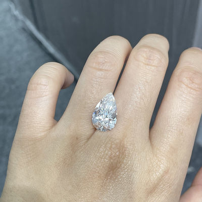 5.05 Carat CVD HPHT Lab stworzyło białe diamenty Konfigurowalny w kształcie gruszki