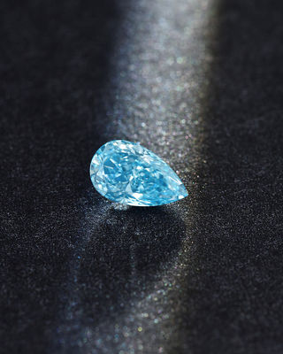 10 Mohs Pear Loose Laboratory Grown Blue Diamonds 1.0ct-1.8ct Certyfikowany przez IGI