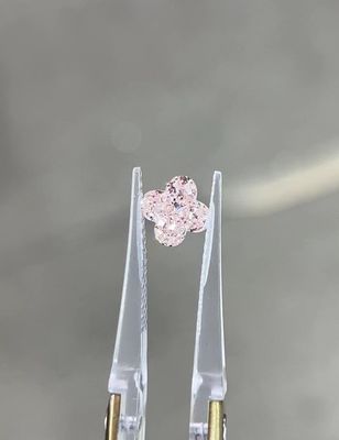 Diamenty wykonane przez człowieka LV lilie cut Pink Diamenty czterolistna koniczka diament klarowność VVS-VS