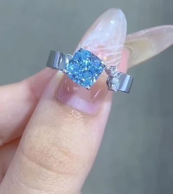 poduszka cięcie zaręczyny pierścień laboratorium diament biżuteria luźne laboratorium wykonane diamenty biżuteria diament