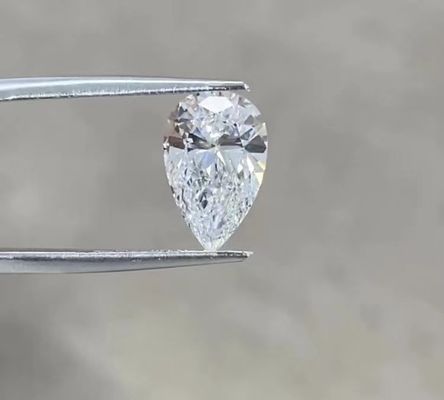10 Diament laboratoryjny w kształcie gruszki Mohsa Największy diament Cvd do produkcji biżuterii