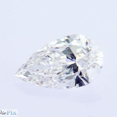 1.1ct Kształt gruszki IGI Certyfikowane laboratorium Wyhodowane nieleczone CVD Biały diament D VS1