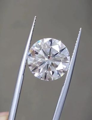 Certyfikowany przez IGI syntetyczny okrągły diament DEFG biżuteria dekoracja CVD białe diamenty