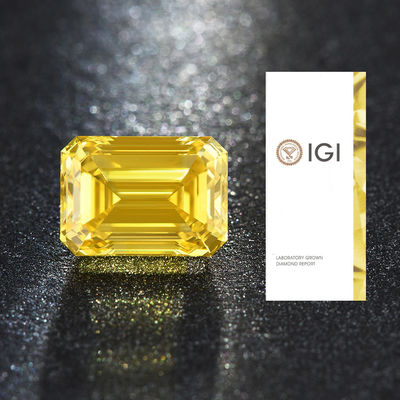 Certyfikowane laboratorium IGI stworzyły żółte diamenty 3,45kt