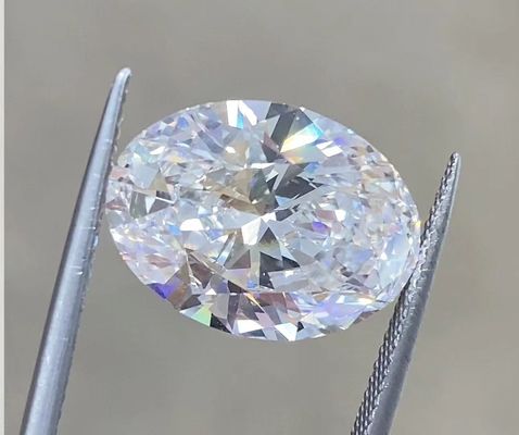 Owalne diamenty stworzone w laboratorium 1CT CVD D VVS1 Diament luźny do dekoracji biżuterii