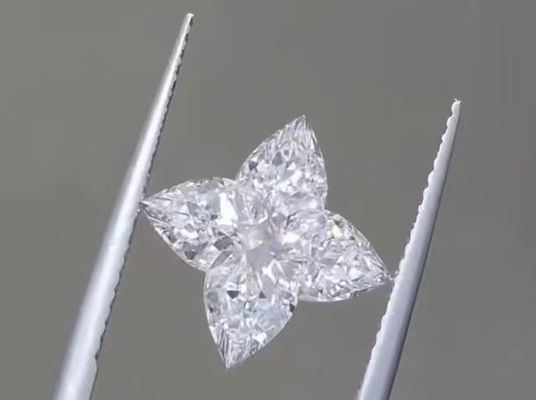 Diamenty wyhodowane w laboratoriach 4CT CVD LV Cut Loose Diamond DEF VS1 Do dekoracji biżuterii