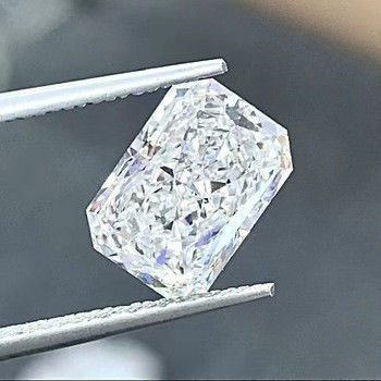 Wysokiej jakości 3CT D kolor VS jasność promieniowanie kształt laboratorium CVD Diament GIA certyfikowany